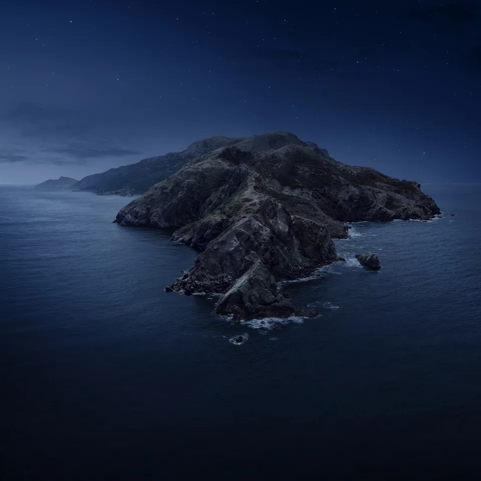 macOS Catalina dark wallpaper