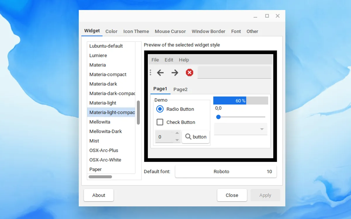 Configuración openbox
